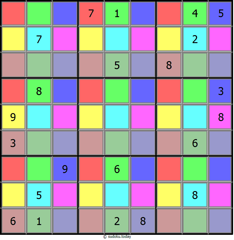 Color Sudoku Dia 12 de noviembre de 2025