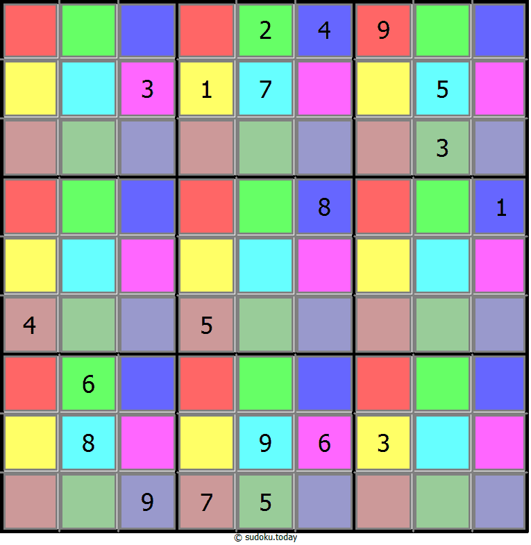 Color Sudoku Dia 07 de diciembre de 2025
