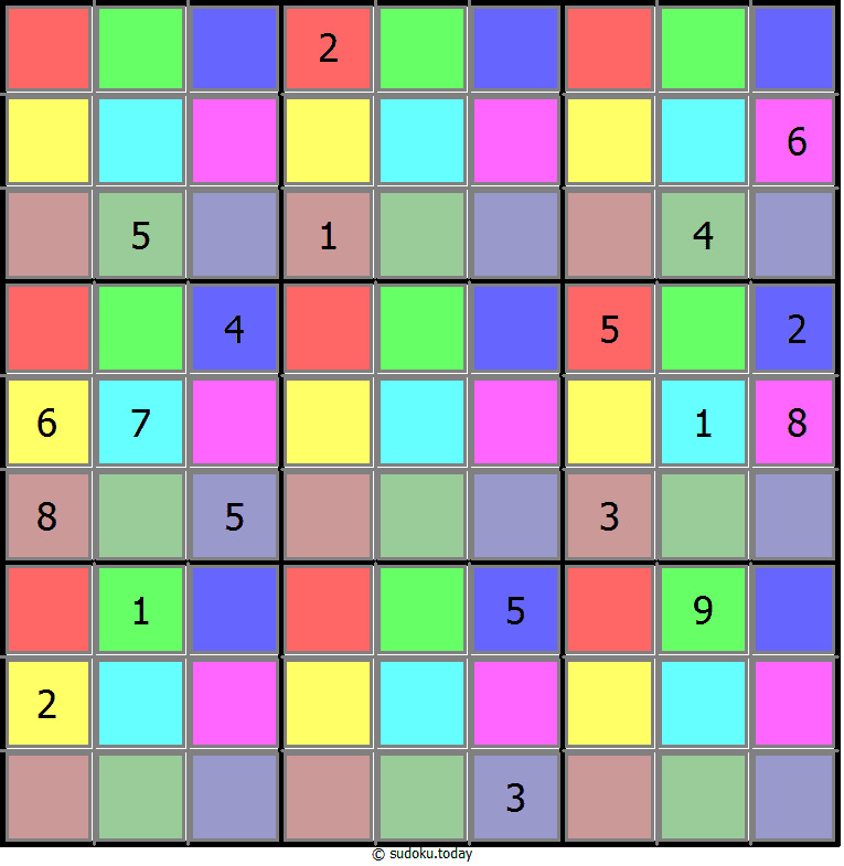 Sudoku de colores