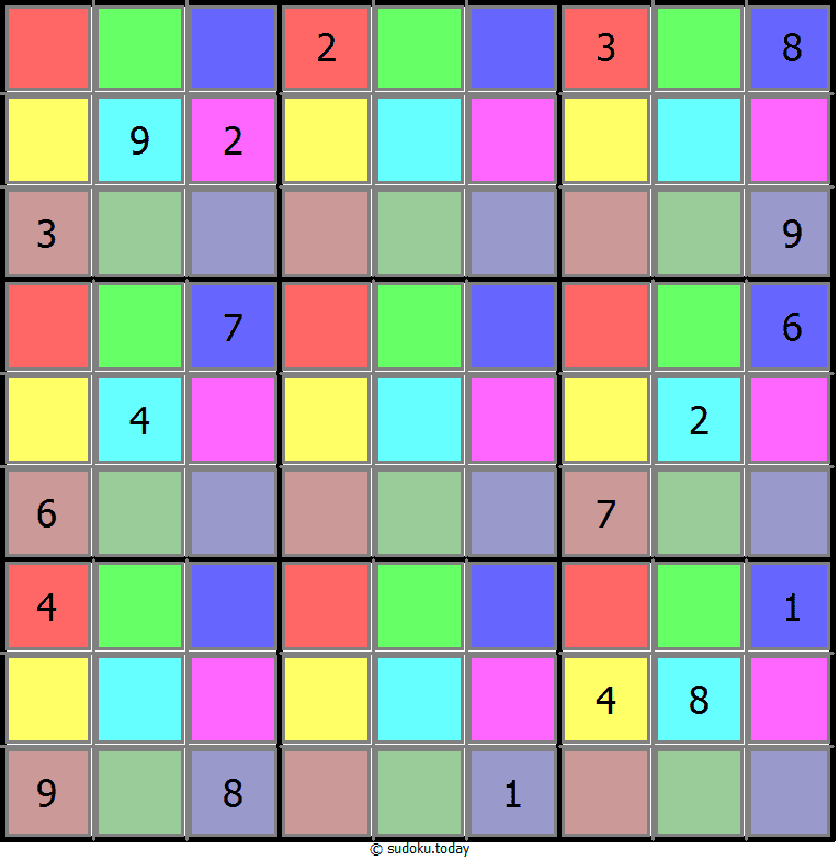 Color Sudoku Dia 15 de noviembre de 2025