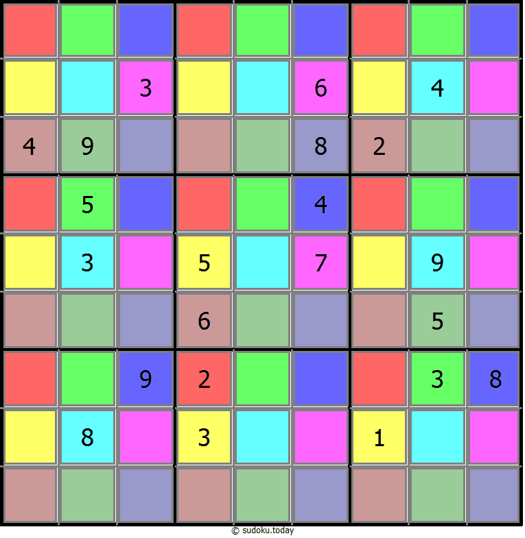 Sudoku de colores