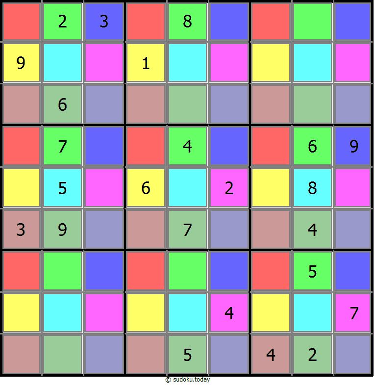 Color Sudoku Dia 14 de noviembre de 2025
