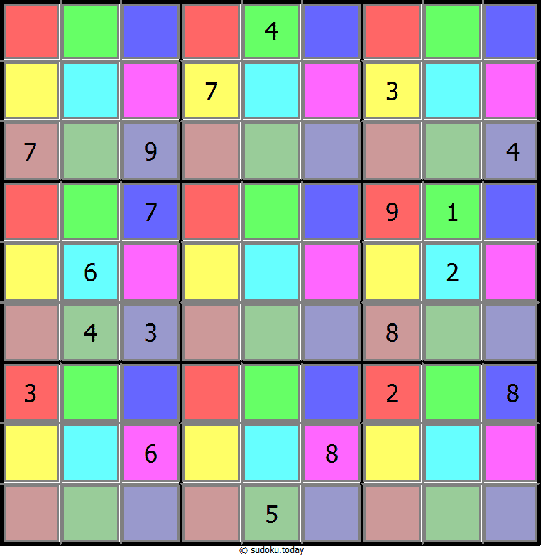Sudoku de colores