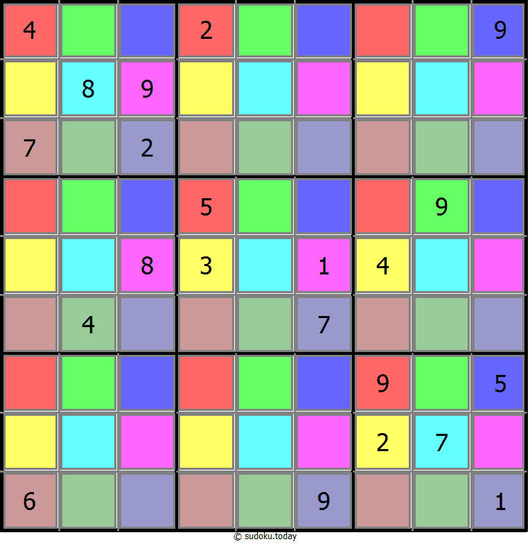 Sudoku de colores