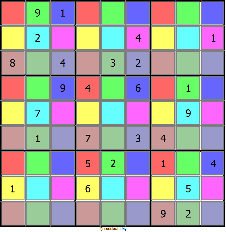 Sudoku de colores