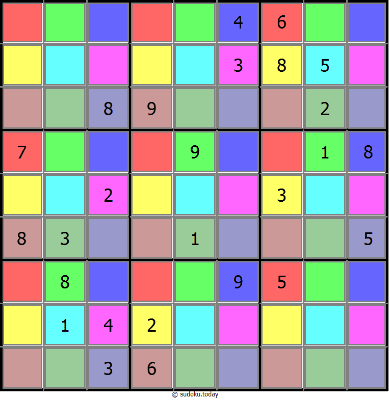 Color Sudoku Dia 20 de noviembre de 2025