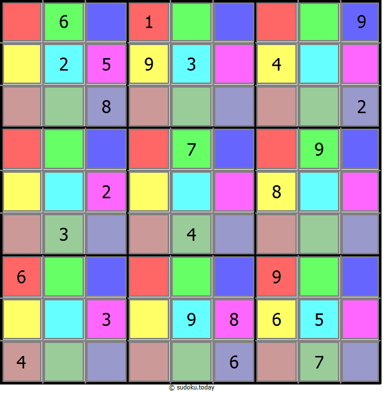 Sudoku de colores