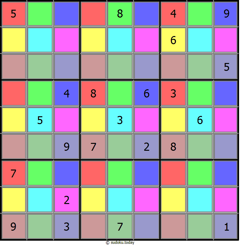 Sudoku de colores