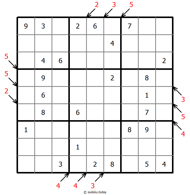 Sudoku de dirección