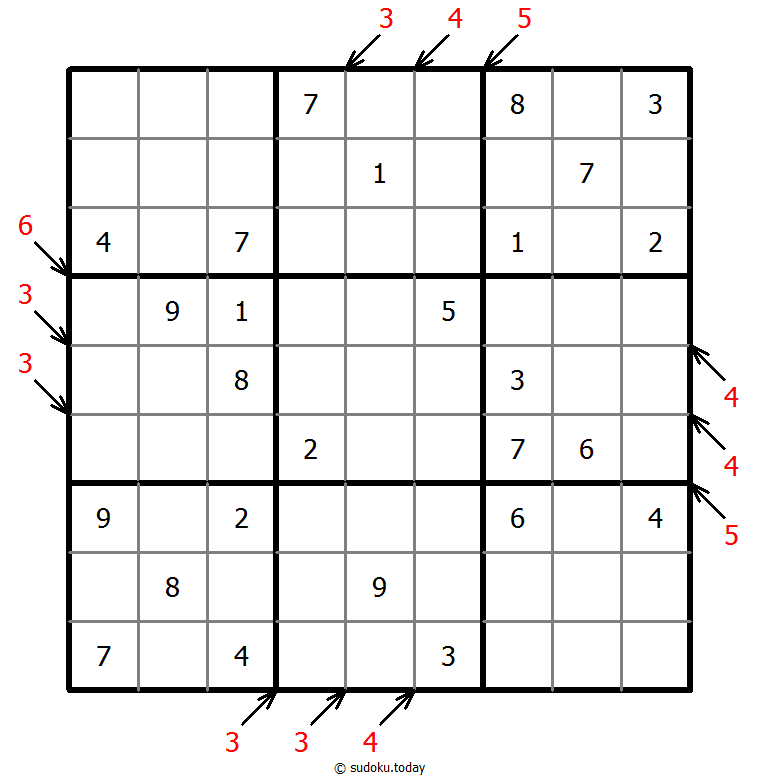 Sudoku de dirección