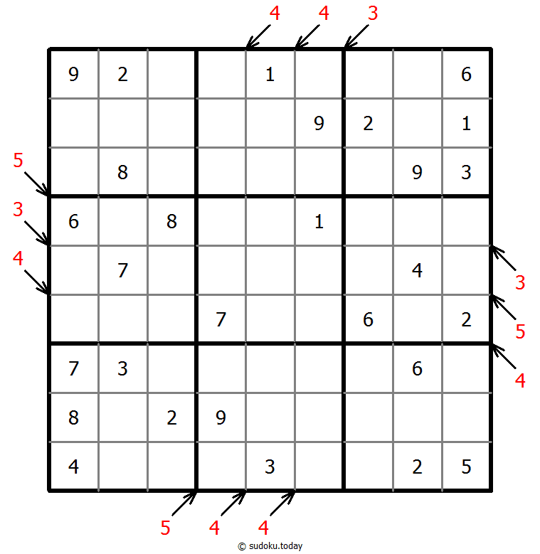 Sudoku de dirección
