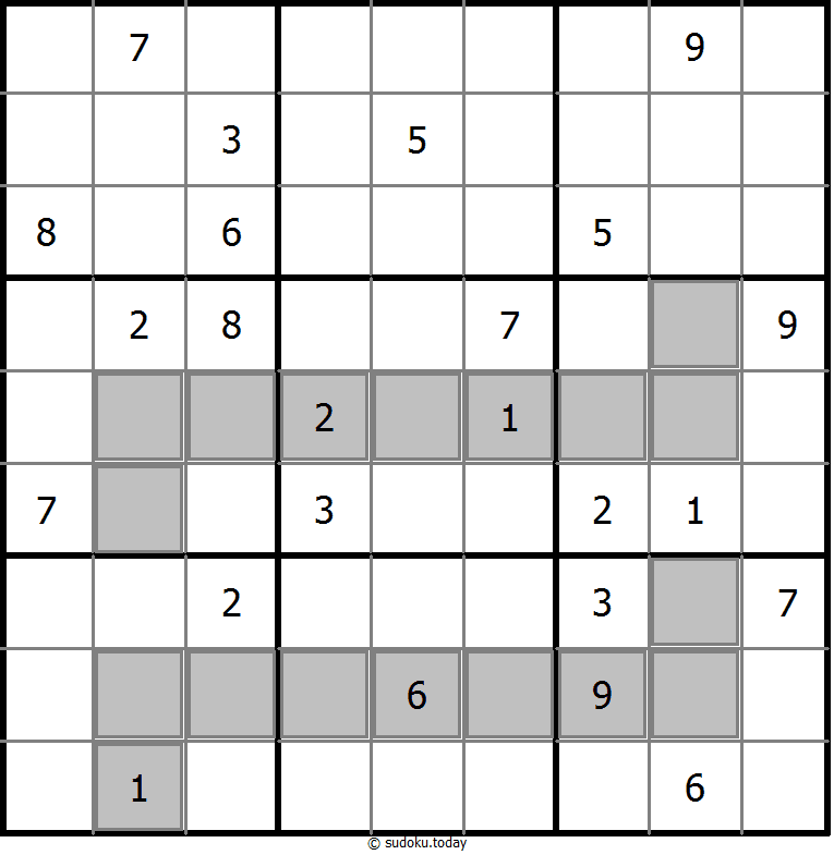 Sudoku de áreas extra