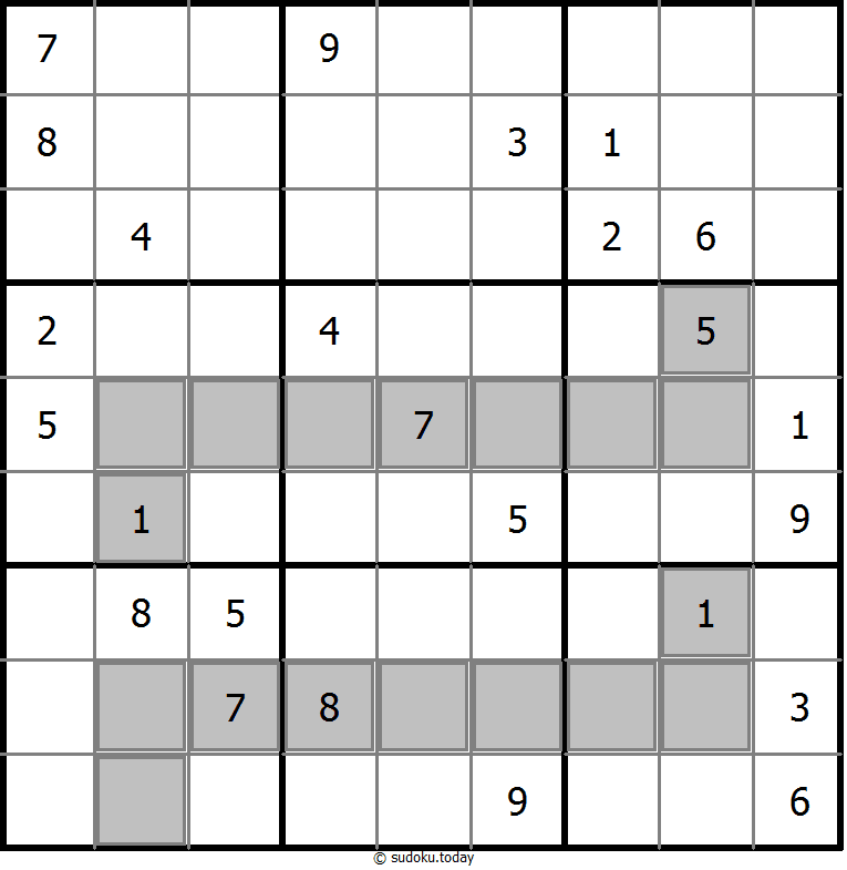 Sudoku de áreas extra