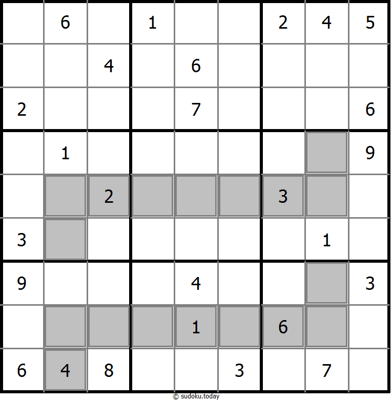 Sudoku de áreas extra