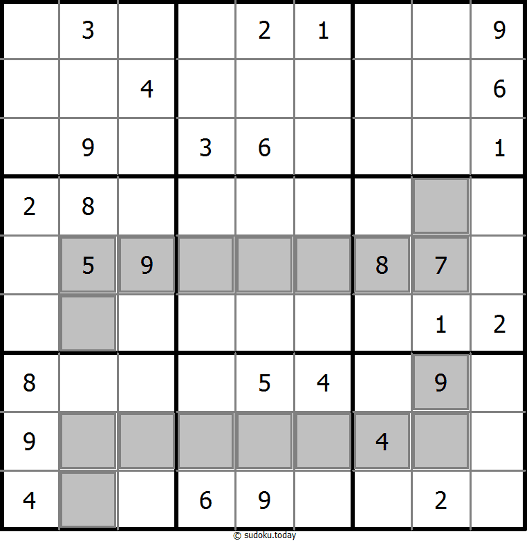Sudoku de áreas extra