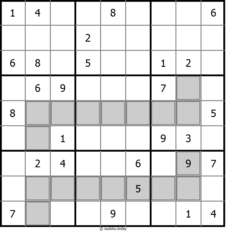 Sudoku de áreas extra