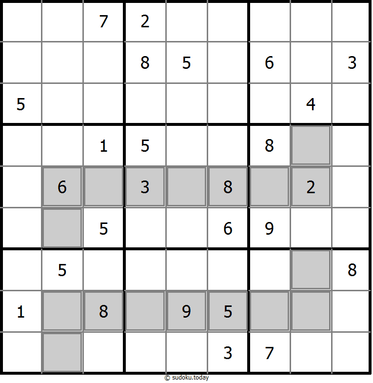 Sudoku de áreas extra