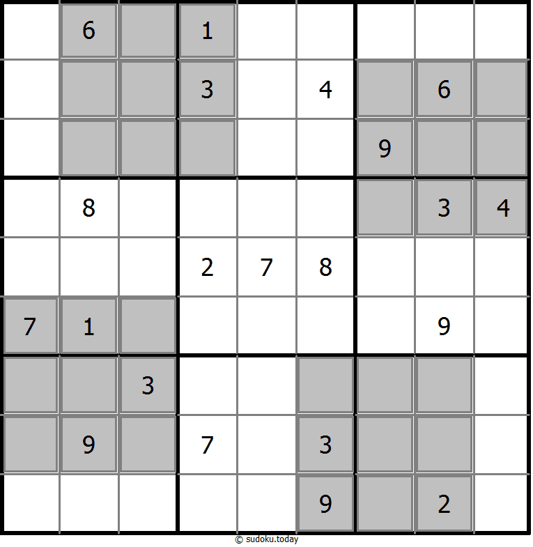 Sudoku de áreas extra