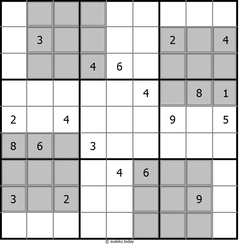 Extra Regions Sudoku Dia 23 de noviembre de 2025