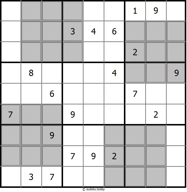 Extra Regions Sudoku Dia 10 de noviembre de 2025
