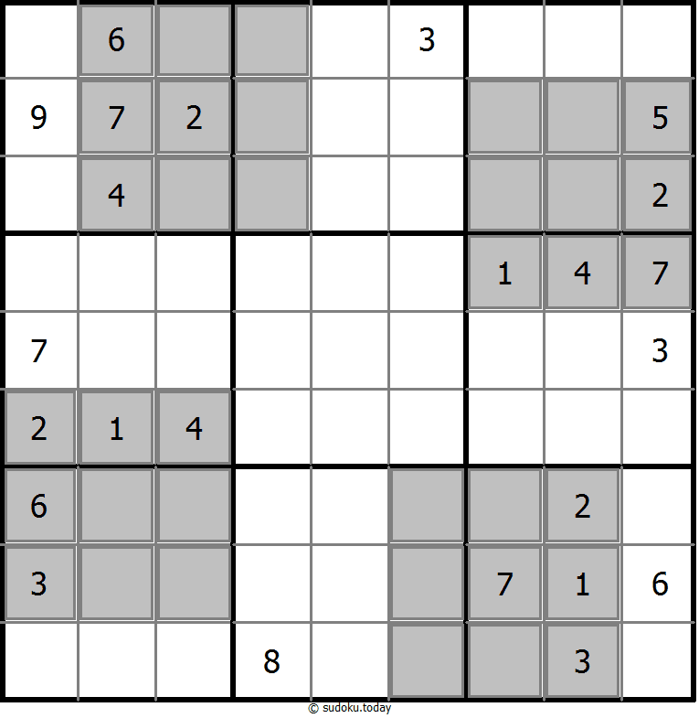 Sudoku de áreas extra