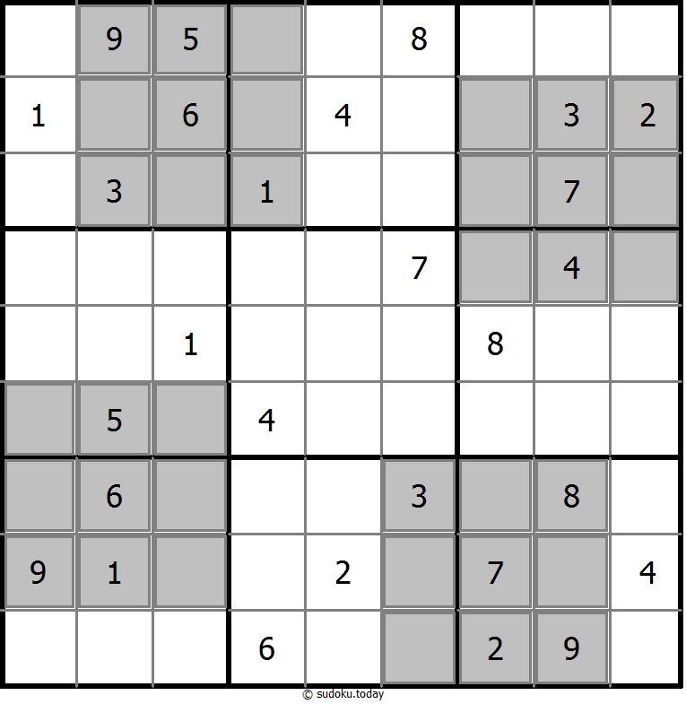 Sudoku de áreas extra