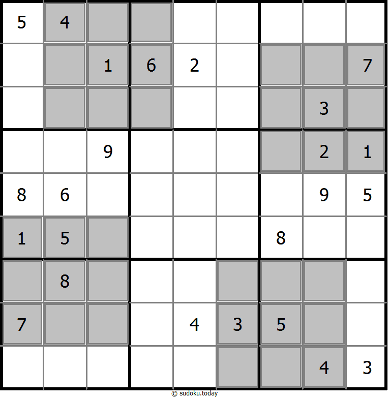 Sudoku de áreas extra