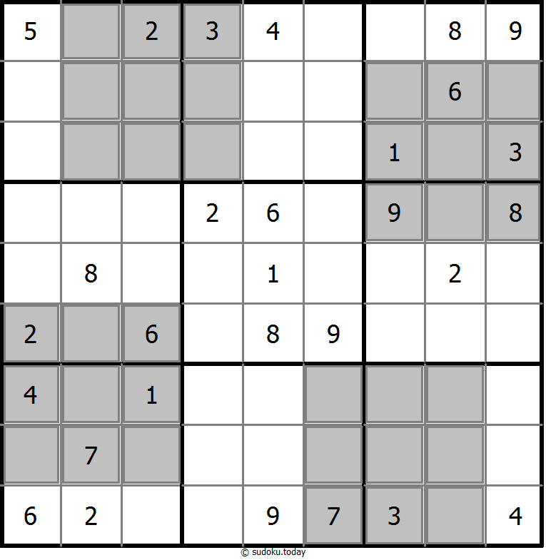 Sudoku de áreas extra