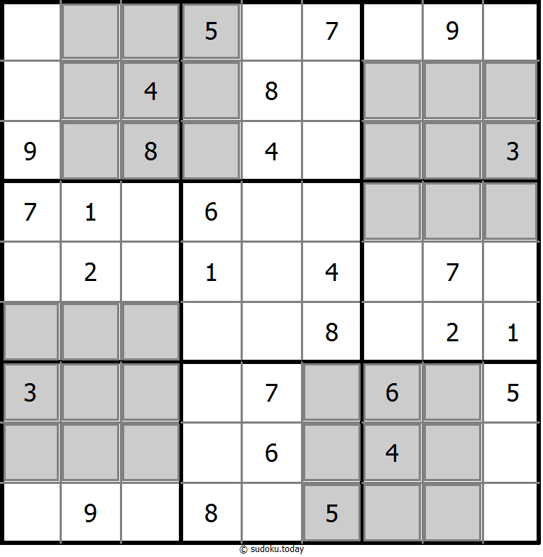 Sudoku de áreas extra