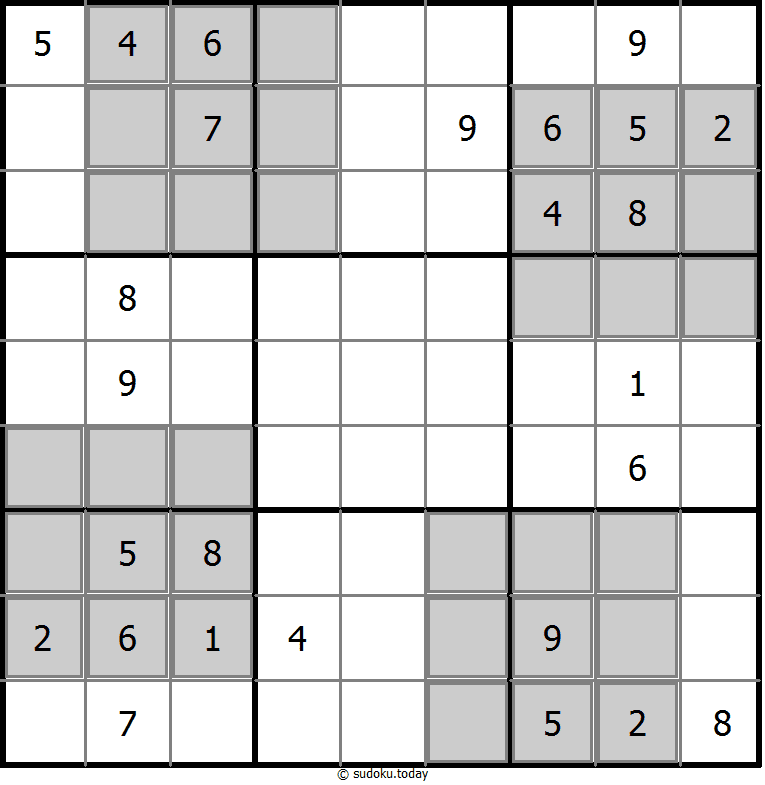 Sudoku de áreas extra