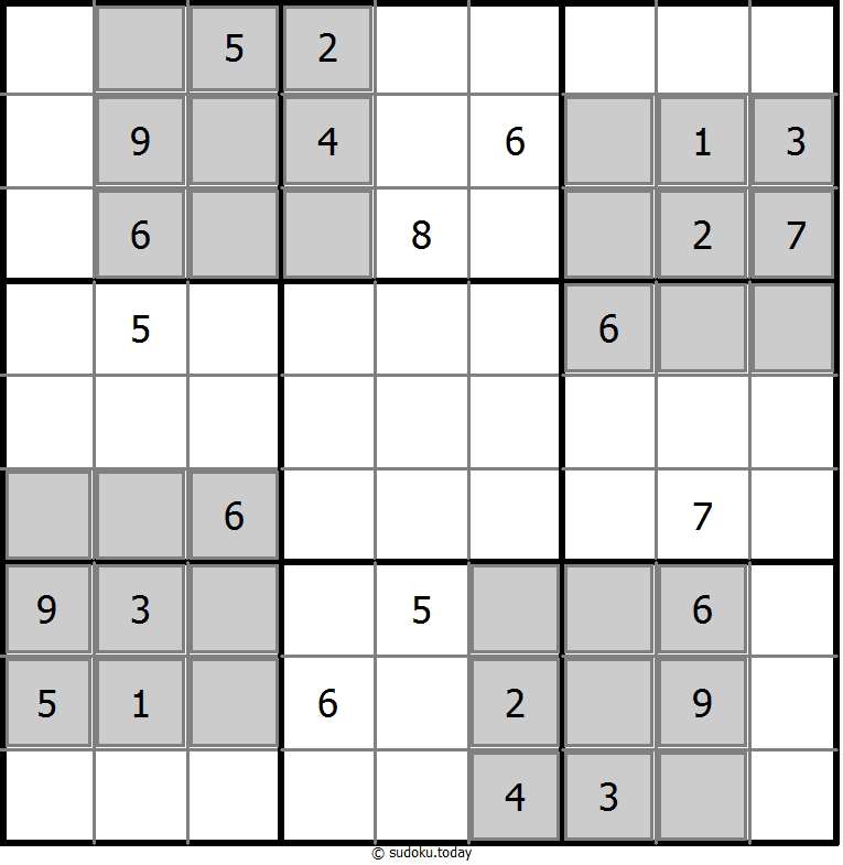 Extra Regions Sudoku Dia 01 de noviembre de 2025
