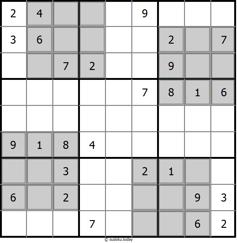 Sudoku de áreas extra
