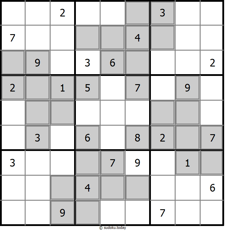 Sudoku de áreas extra