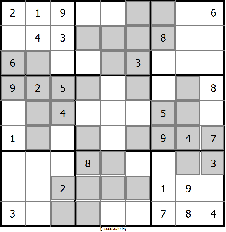 Sudoku de áreas extra