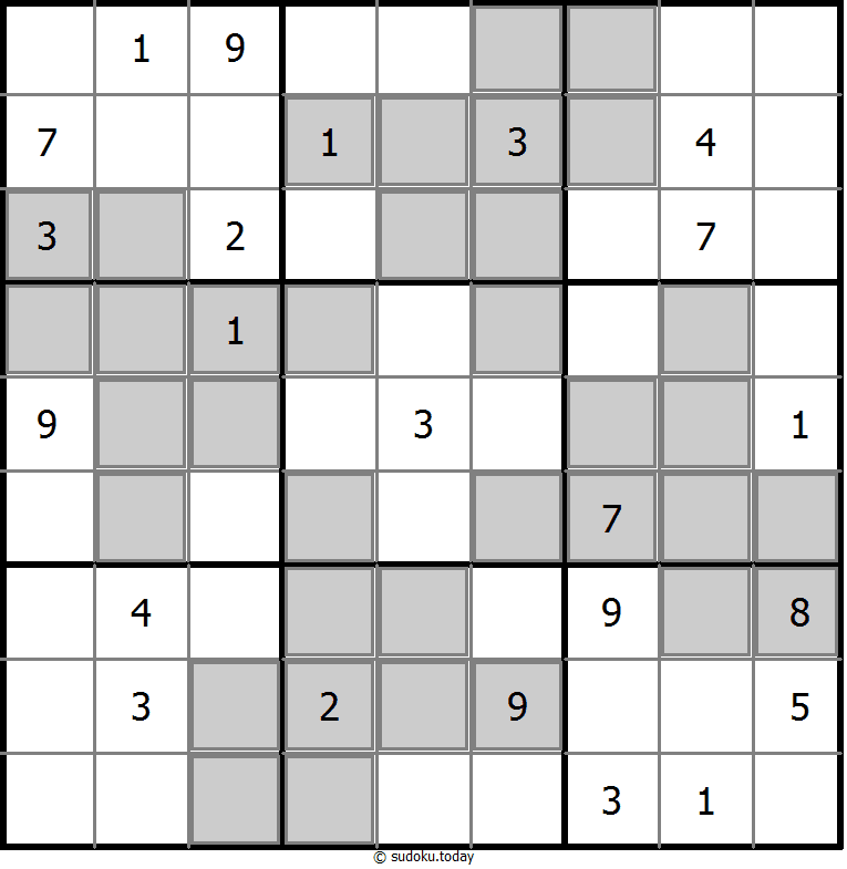 Sudoku de áreas extra