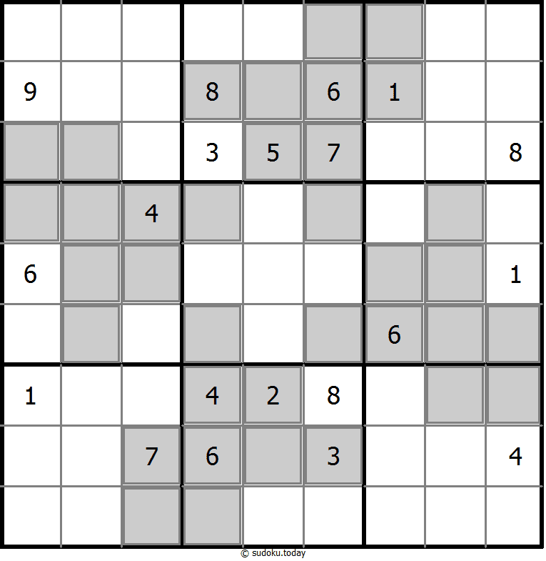 Sudoku de áreas extra