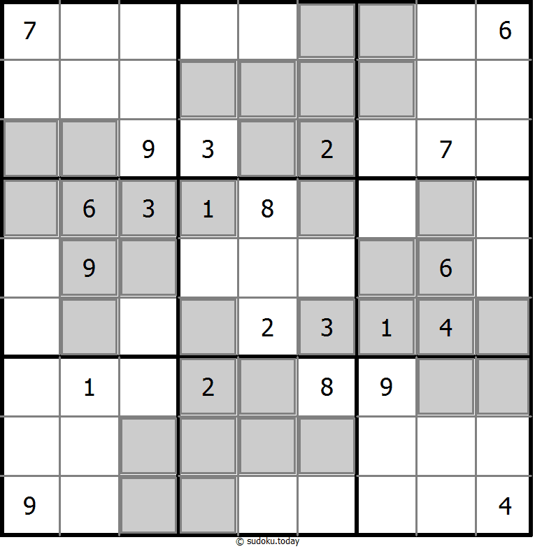 Sudoku de áreas extra