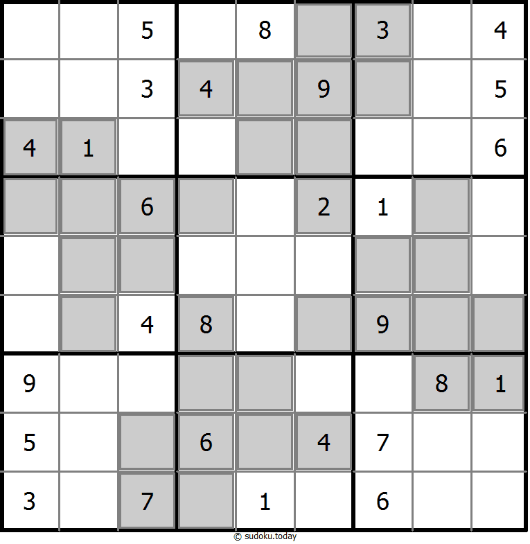 Extra Regions Sudoku Dia 30 de octubre de 2025