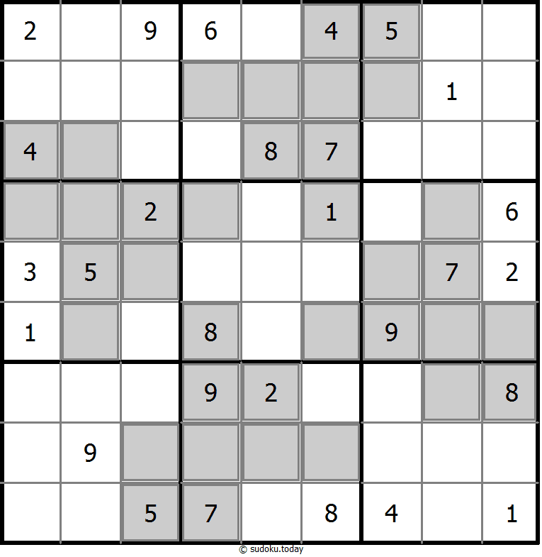 Sudoku de áreas extra