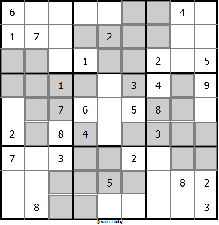 Sudoku de áreas extra