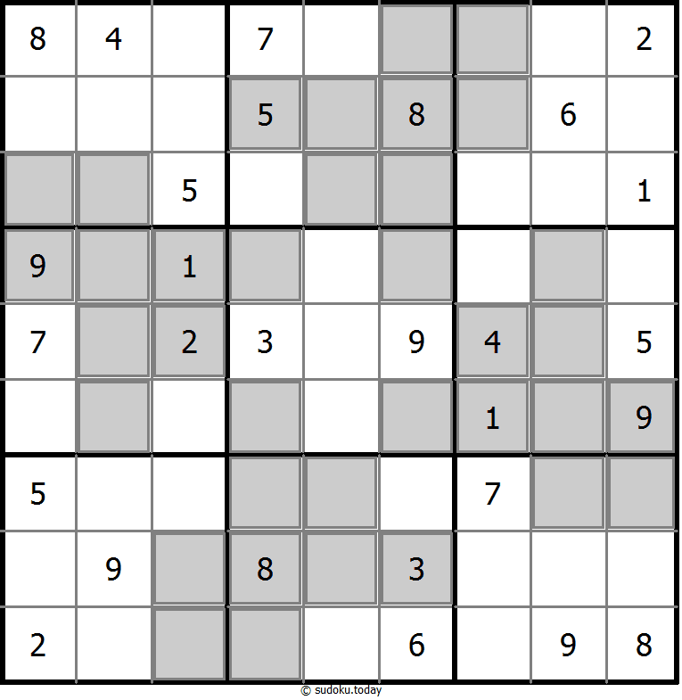 Sudoku de áreas extra