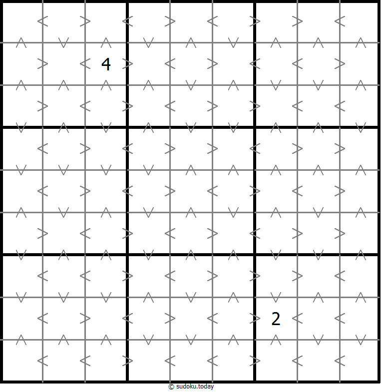 Sudoku de relación de tamaño