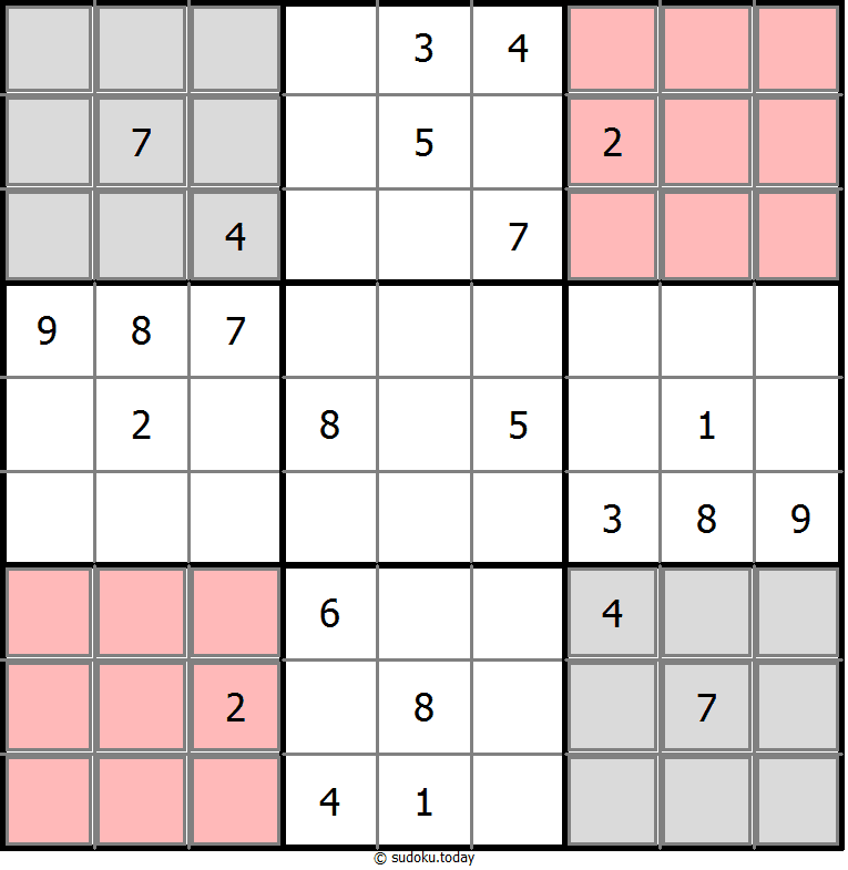 Sudoku espejo #15083