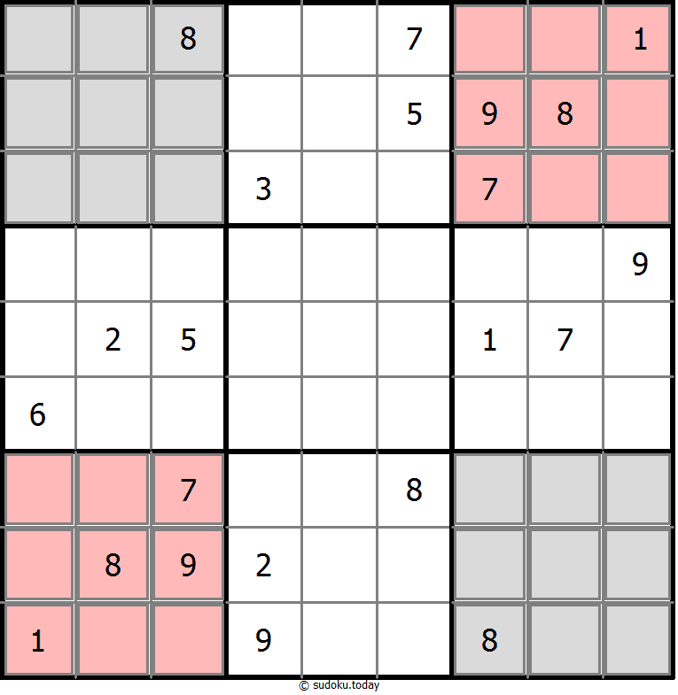Sudoku espejo #15087