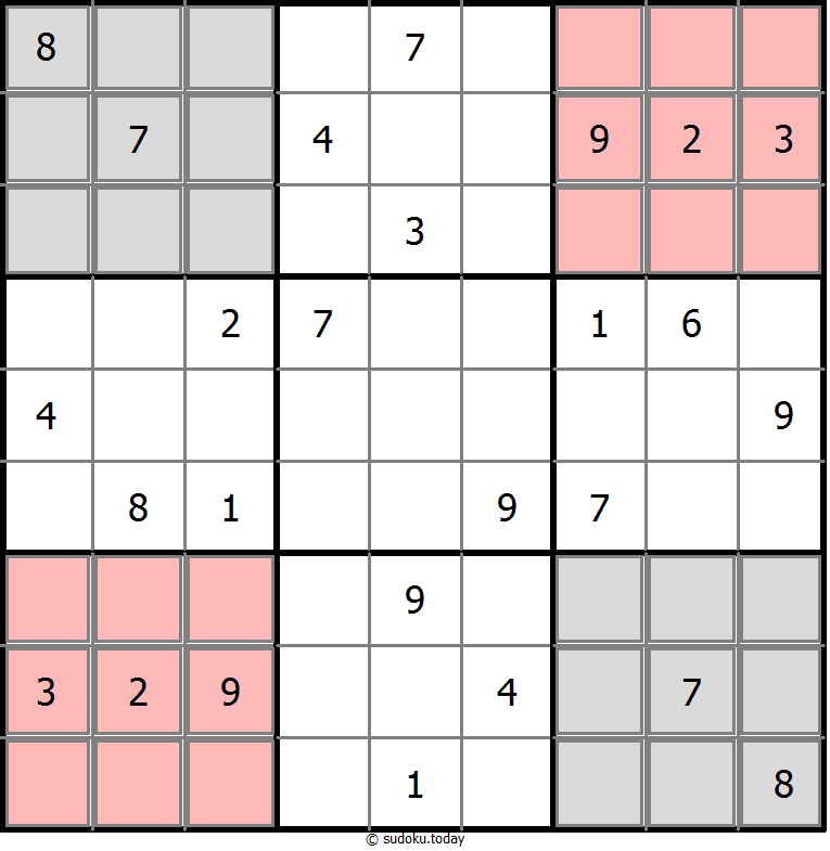 Sudoku espejo #15091