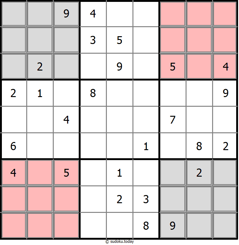 Sudoku espejo #15093