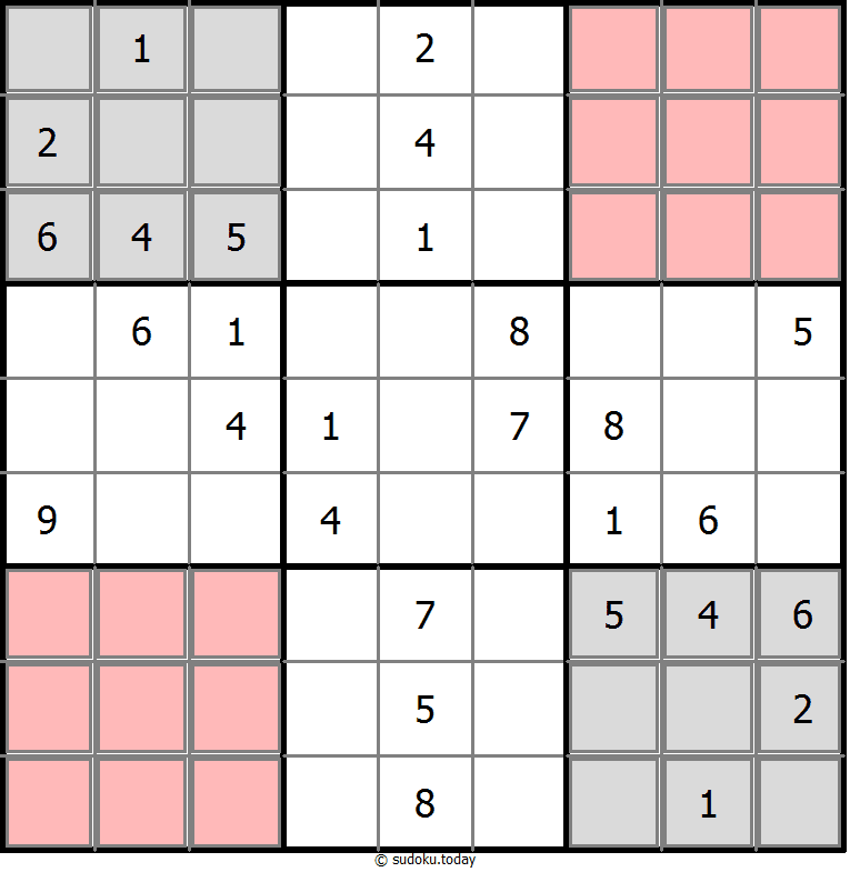 Sudoku espejo #15100