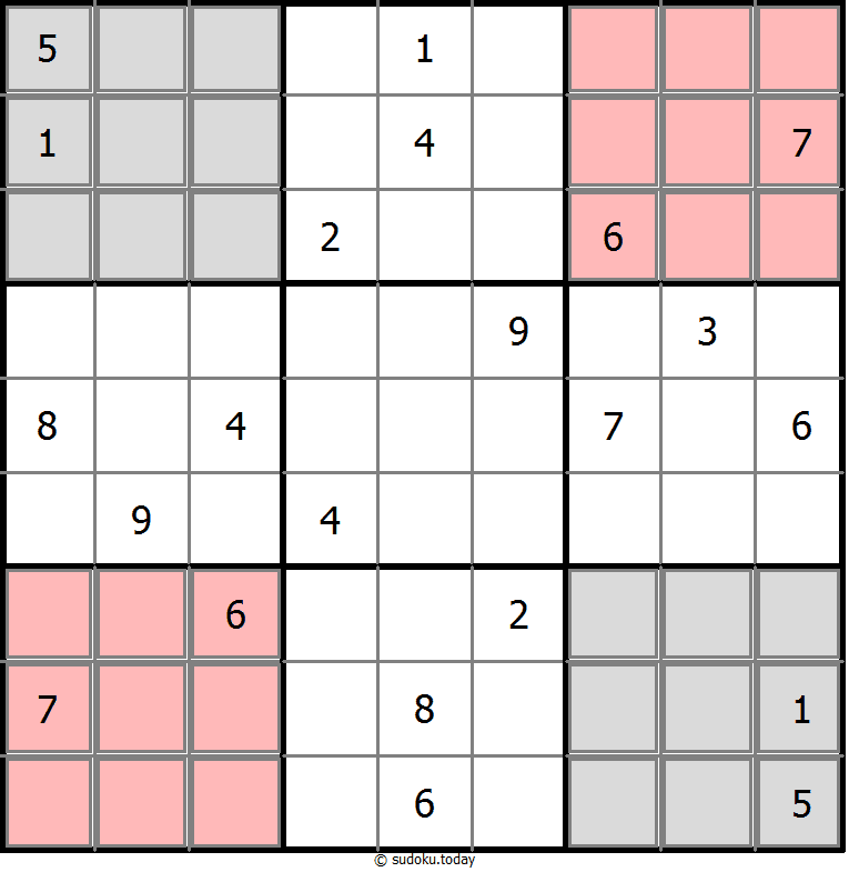 Sudoku espejo #15103
