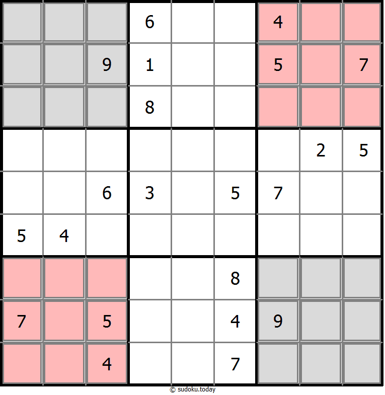 Sudoku espejo #15106