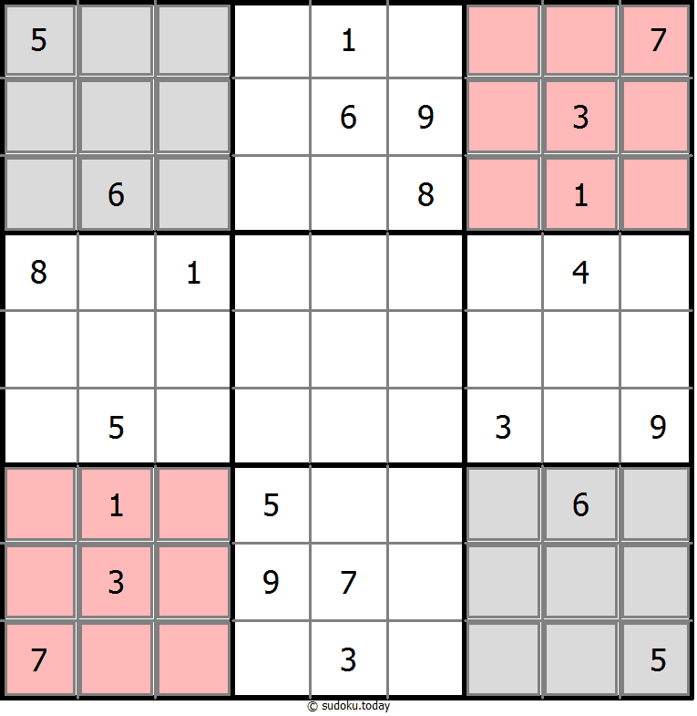 Sudoku espejo #15107